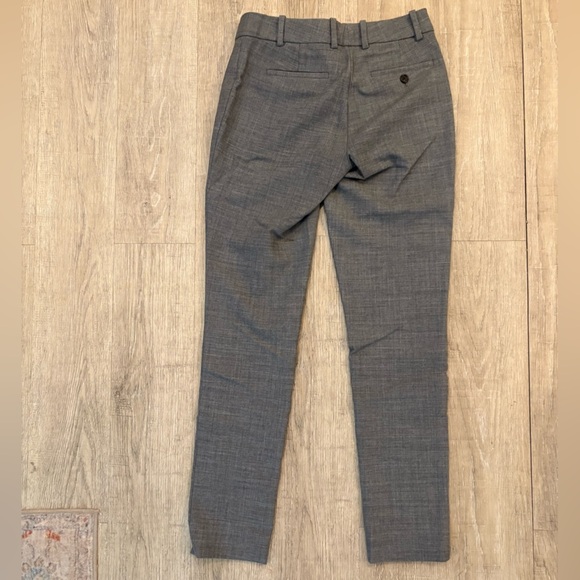 J. Crew Wool Blend Gray Dress Pants Trousers size 00 - Picture 10 of 11